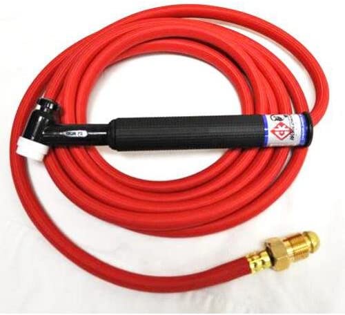 CK WORLDWIDE CK26 Air Cooled TIG Torch Kit, Flex, 200A, 12.5', 1-Pc, Super-Flex
